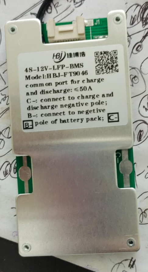 HBJ  4S  50A  Balance BMS