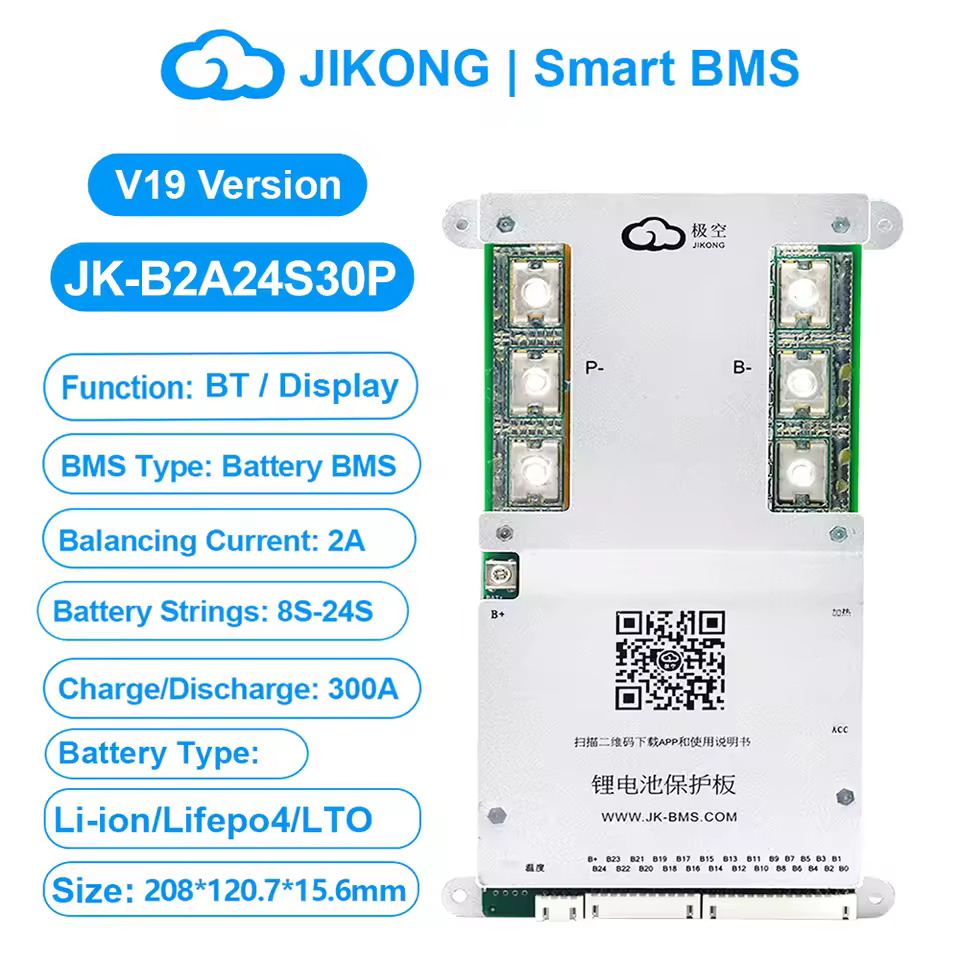 JK B2A24S30P Active balance BMS 300A- 600A
