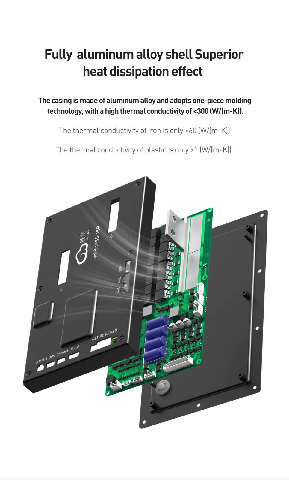 JK-BD6A24S15PW  Heavy Duty External BMS 150A -300A